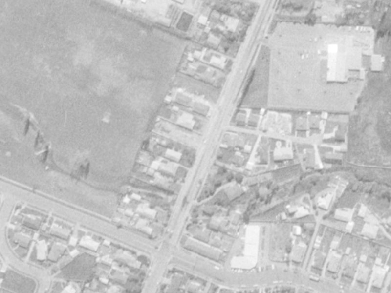 103 Withells Road from the air, 1975-1979