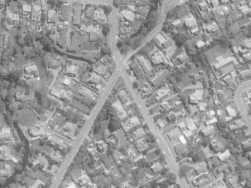 41 Garden Road from the air, 1975-1979
