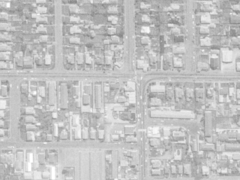 68B North Avon Road from the air, 1975-1979