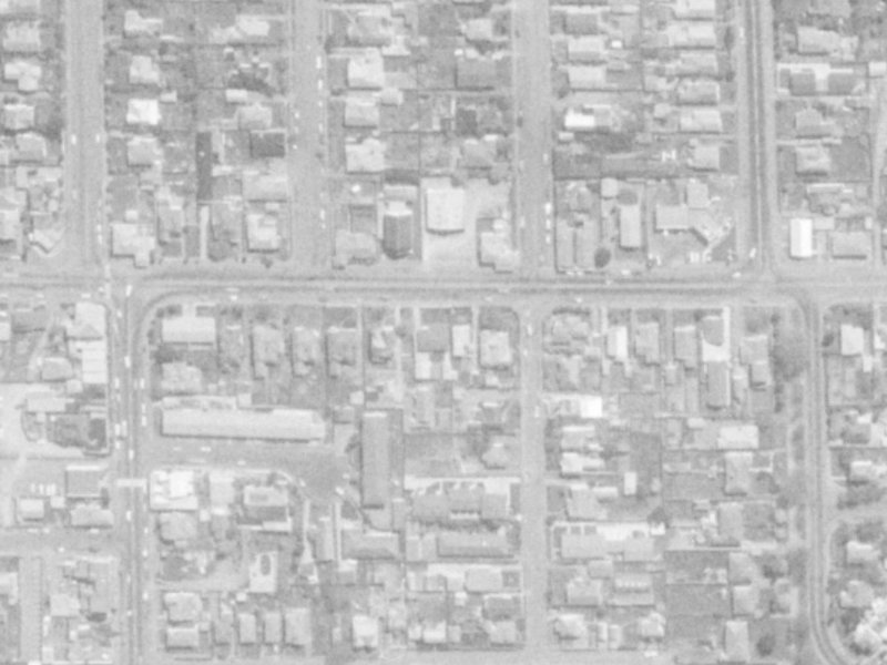 108B North Avon Road from the air, 1975-1979
