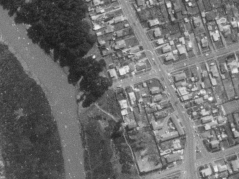65 Tovey Street from the air, 1975-1979