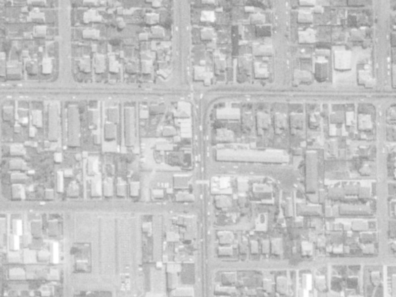 338 Stanmore Road from the air, 1975-1979
