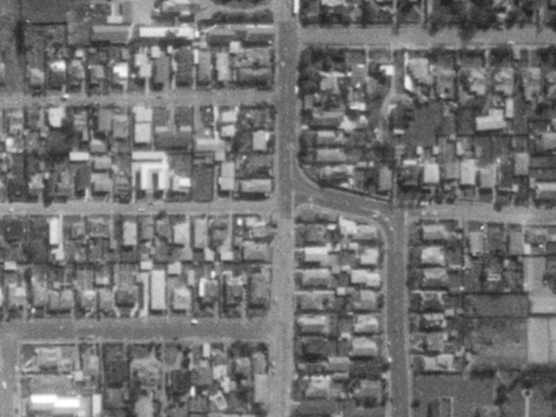 51 Springfield Road from the air, 1975-1979