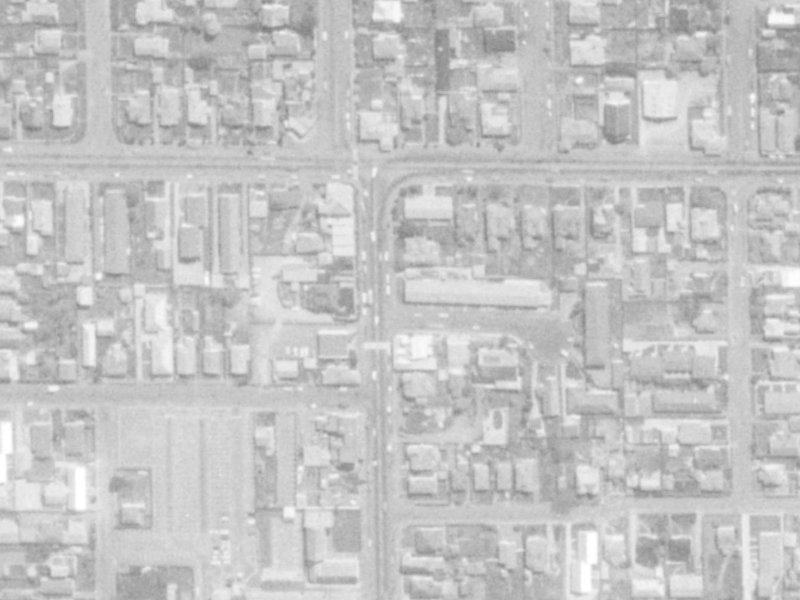 1 Siddal Place from the air, 1975-1979