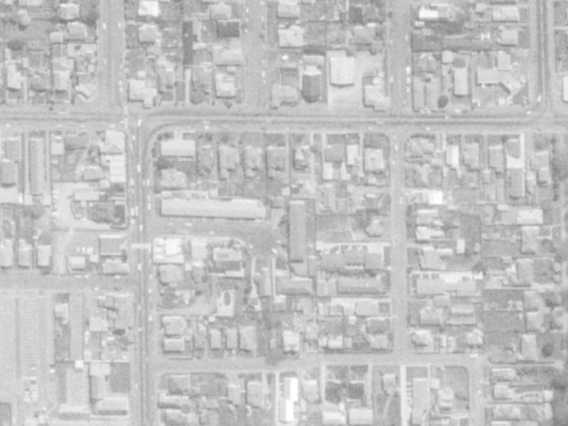 12 Siddal Place from the air, 1975-1979