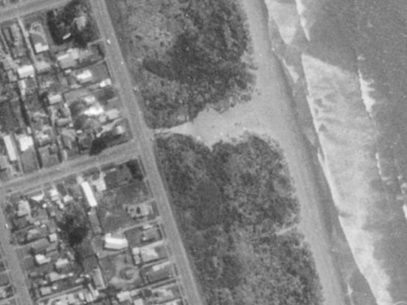 324 Marine Parade from the air, 1975-1979