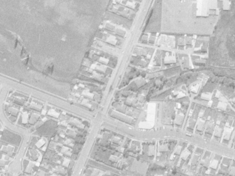 96 Withells Road from the air, 1975-1979