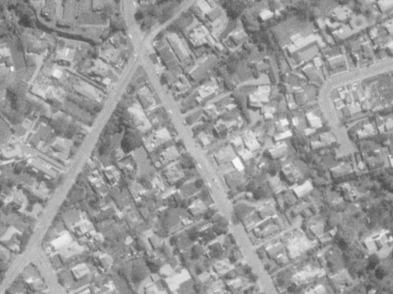 40 Garden Road from the air, 1975-1979