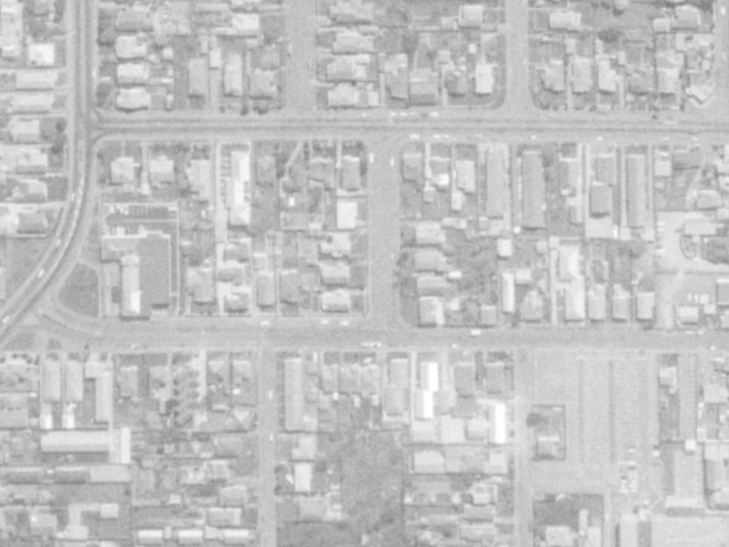 3A McLeod Street from the air, 1975-1979