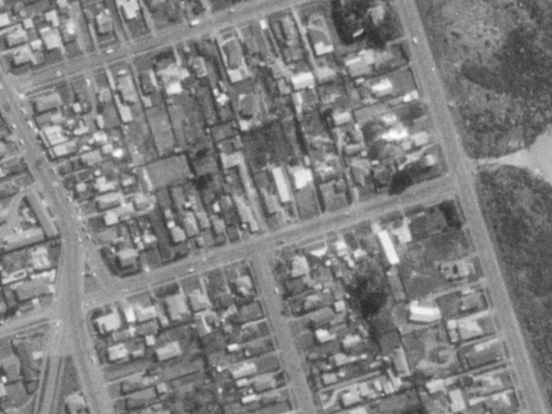 24 Jervois Street from the air, 1975-1979