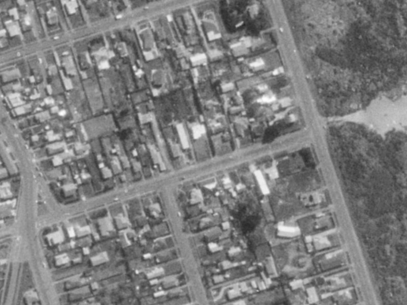 20 Jervois Street from the air, 1975-1979