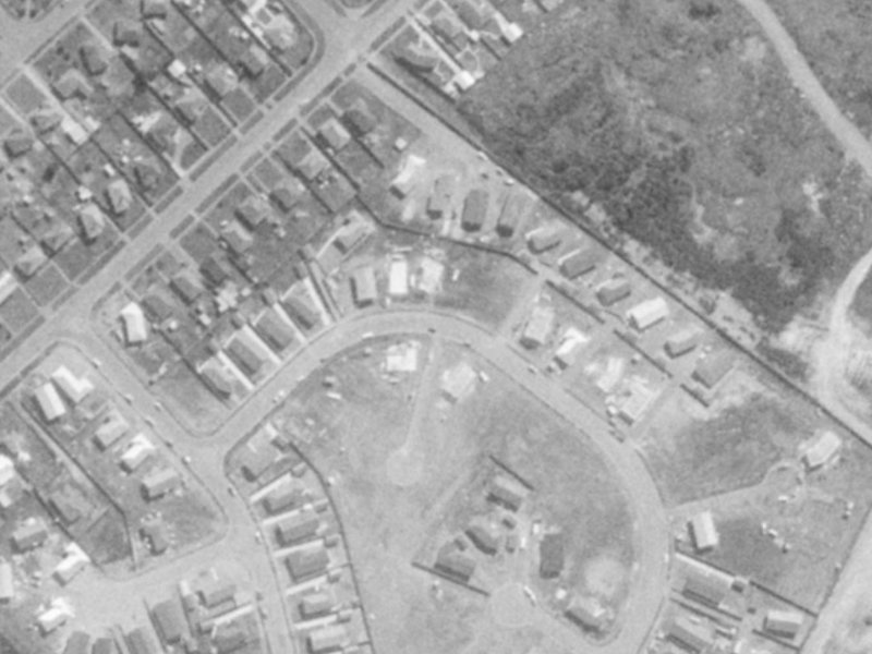 19 Saint Heliers Crescent from the air, 1975-1979