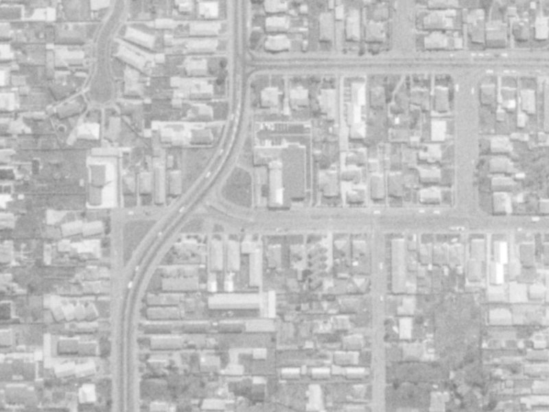 27 Avalon Street from the air, 1975-1979