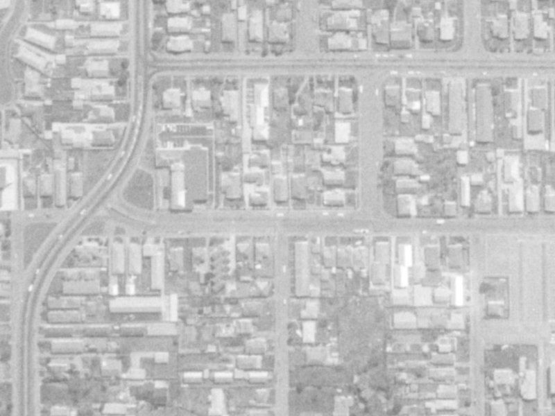 41 Avalon Street from the air, 1975-1979