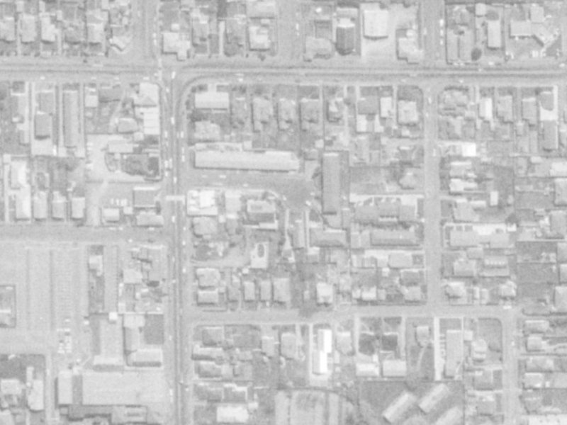 19 Siddal Place from the air, 1975-1979