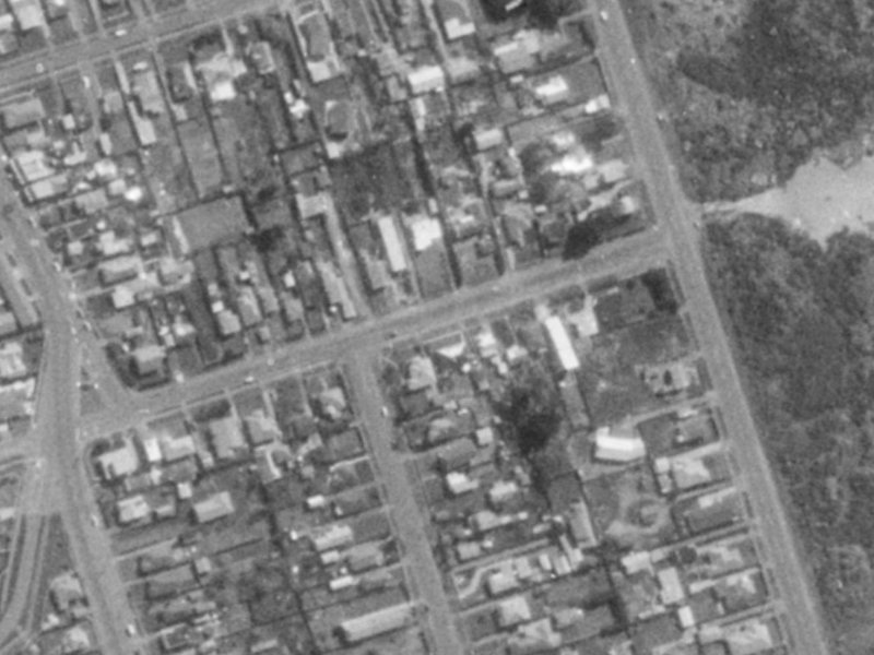 17 Jervois Street from the air, 1975-1979