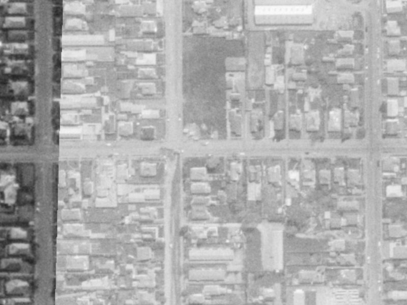 88 Purchas Street from the air, 1975-1979
