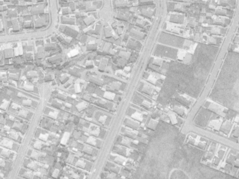 151 Avonhead Road from the air, 1975-1979