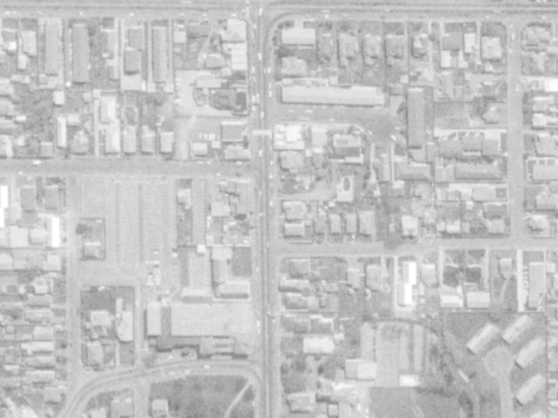 322 Stanmore Road from the air, 1975-1979