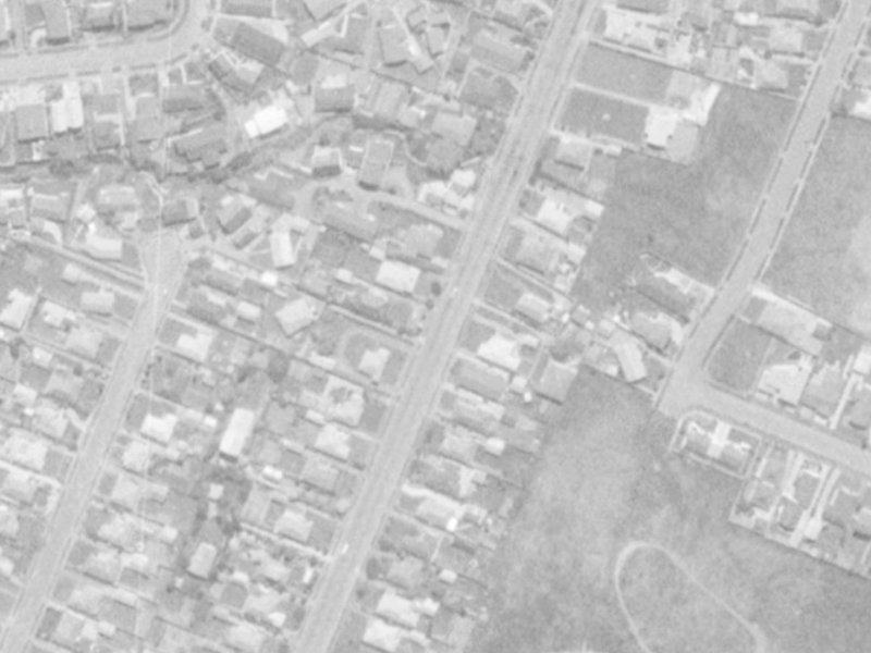 143 Avonhead Road from the air, 1975-1979