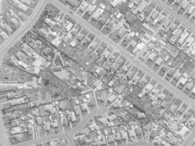 16A Ottawa Road from the air, 1975-1979