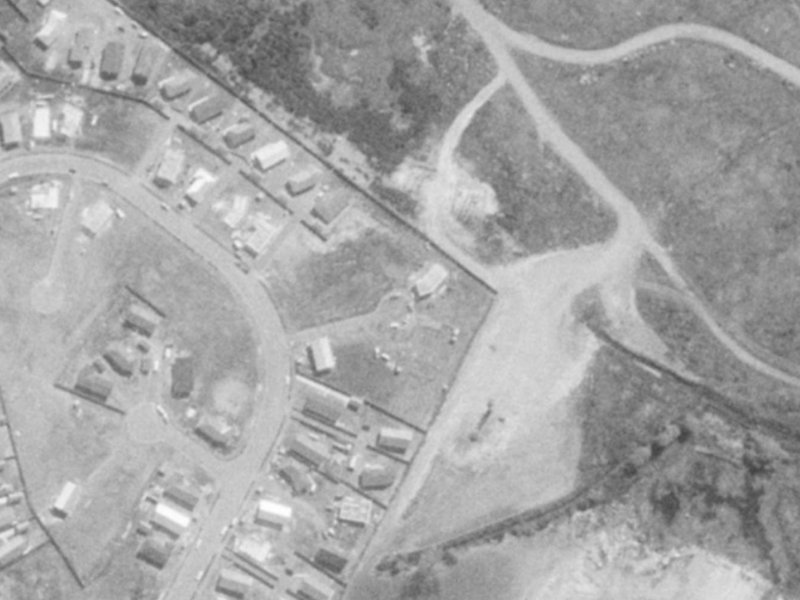 11 Cornet Lane from the air, 1975-1979