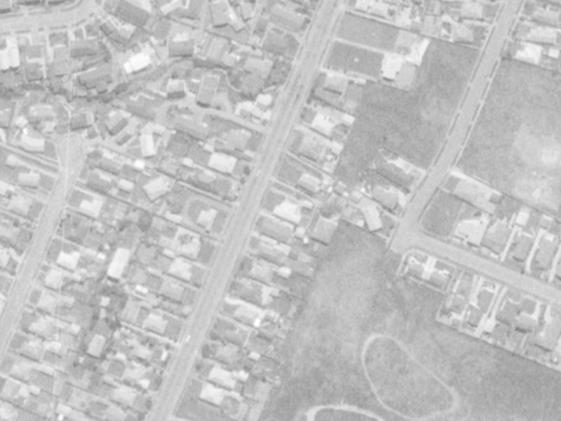 148 Avonhead Road from the air, 1975-1979