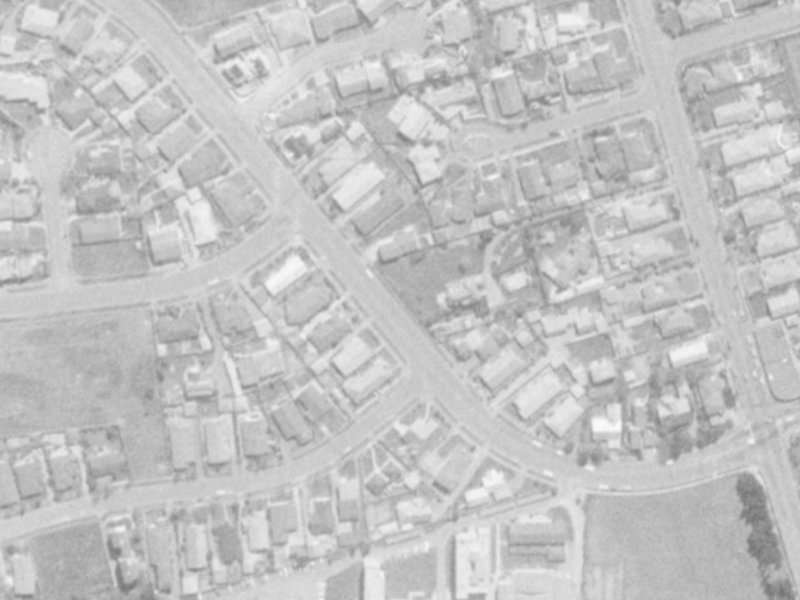 26 Maidstone Road from the air, 1975-1979