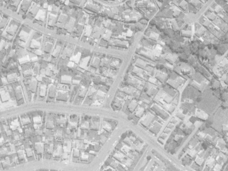 2–14 Barlow Street from the air, 1975-1979