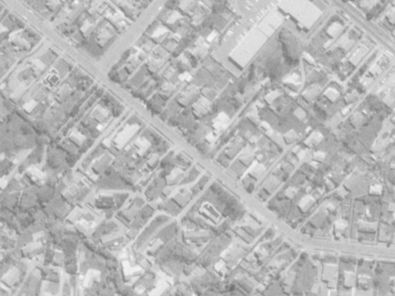 38 Hamilton Avenue from the air, 1975-1979