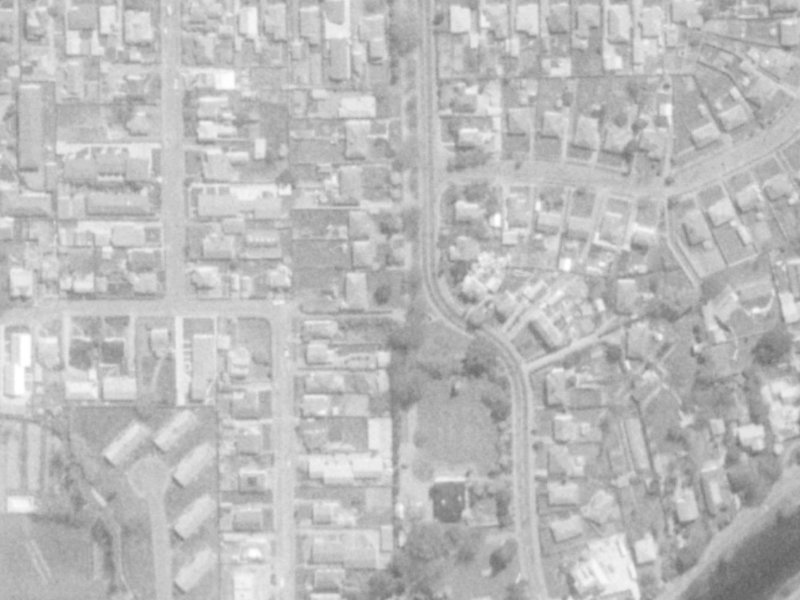 23 Eveleyn Couzins Avenue from the air, 1975-1979