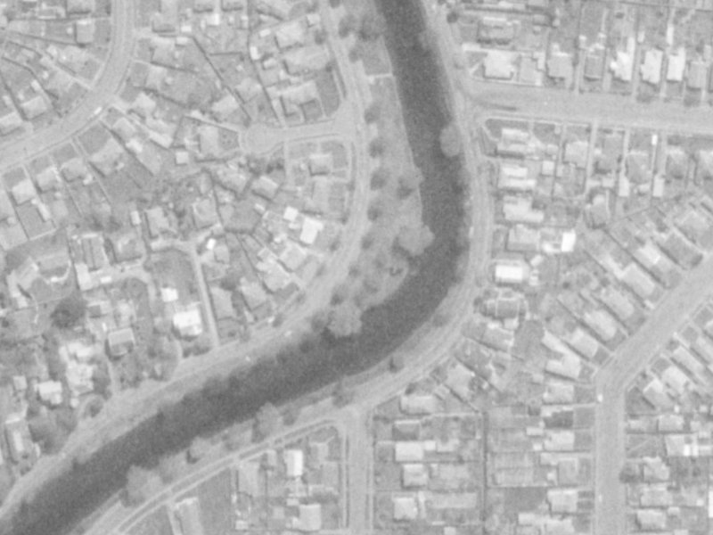307 River Road from the air, 1975-1979