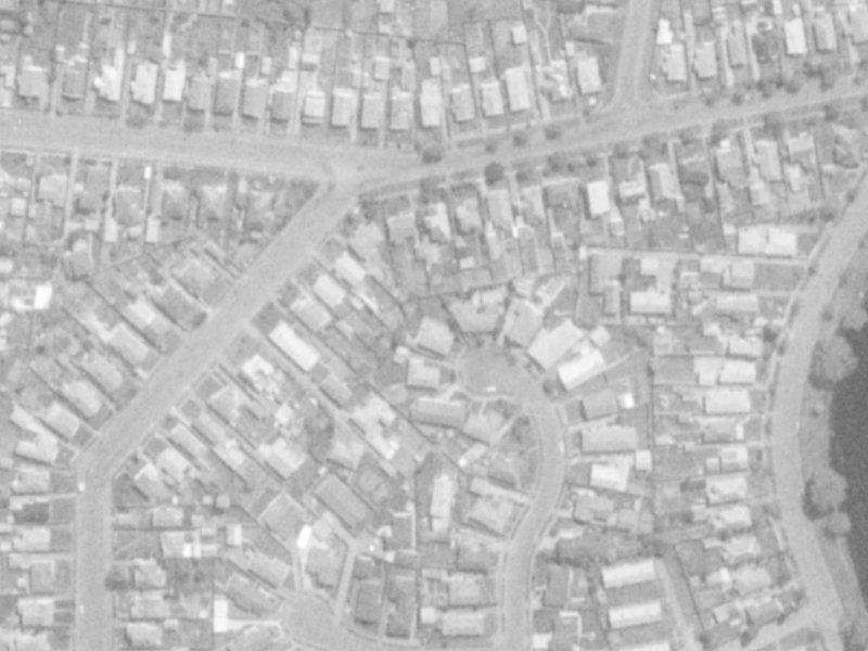 37 Silverdale Place from the air, 1975-1979