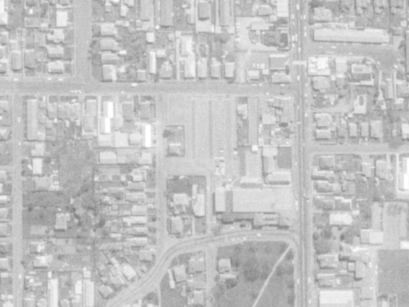 75A London Street from the air, 1975-1979