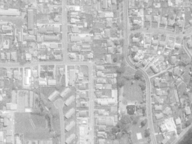 94 Vogel Street from the air, 1975-1979