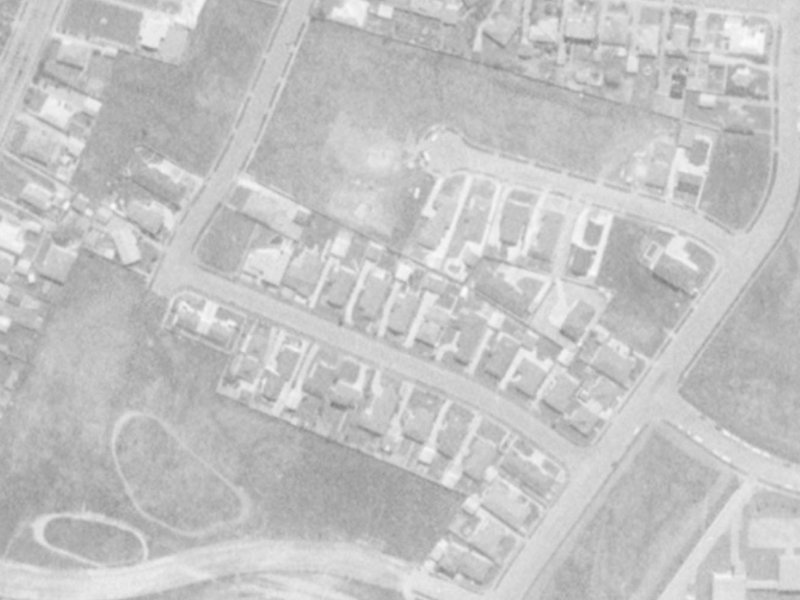 14 Glenside Avenue from the air, 1975-1979