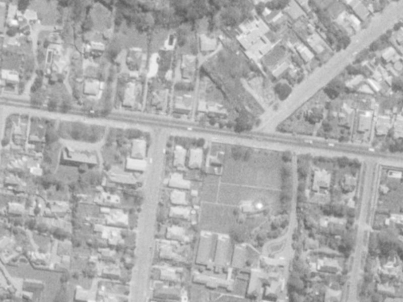 135 Fendalton Road from the air, 1975-1979