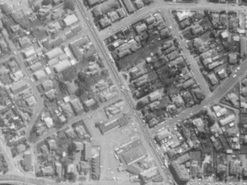 25 Papanui Road from the air, 1975-1979