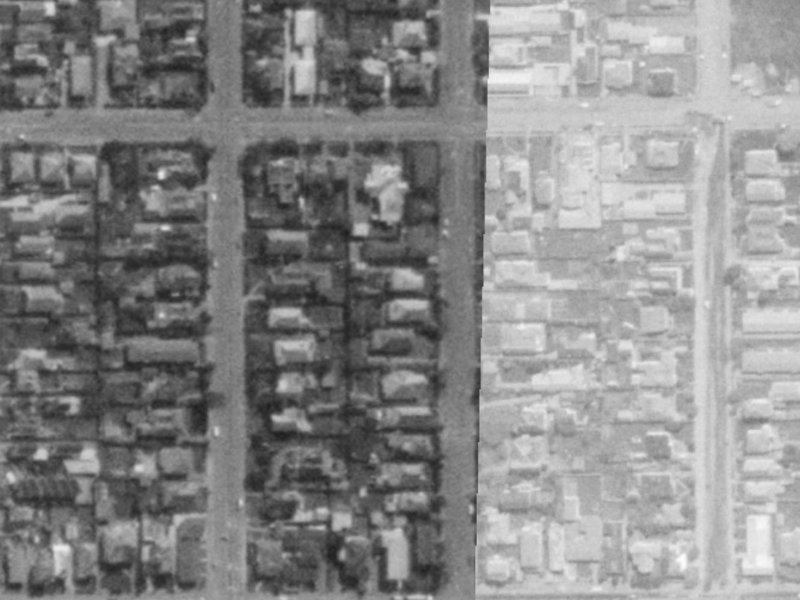 25 Bishop Street from the air, 1975-1979