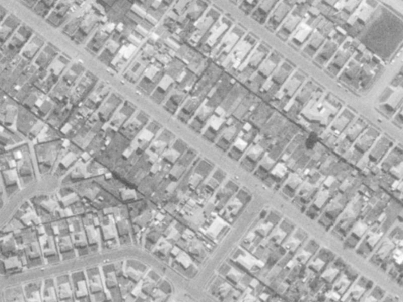 38 Ottawa Road from the air, 1975-1979