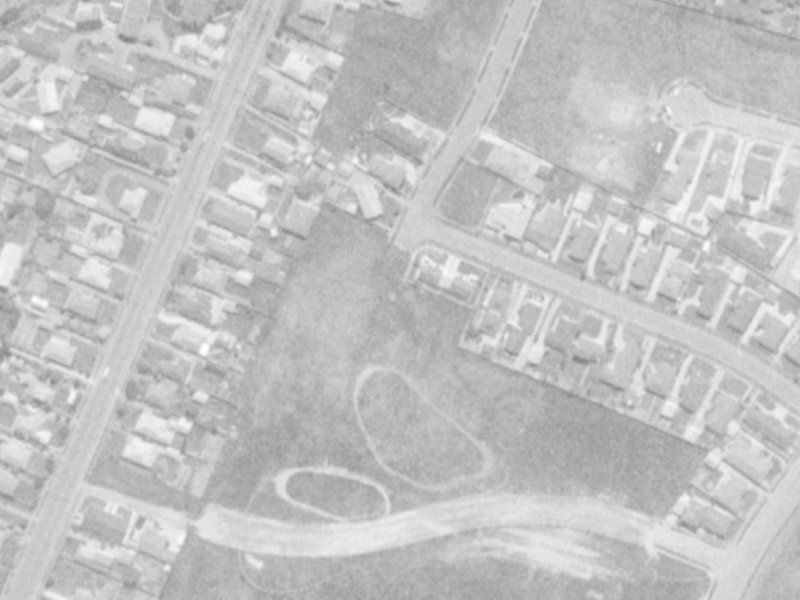 32 Westmont Street from the air, 1975-1979