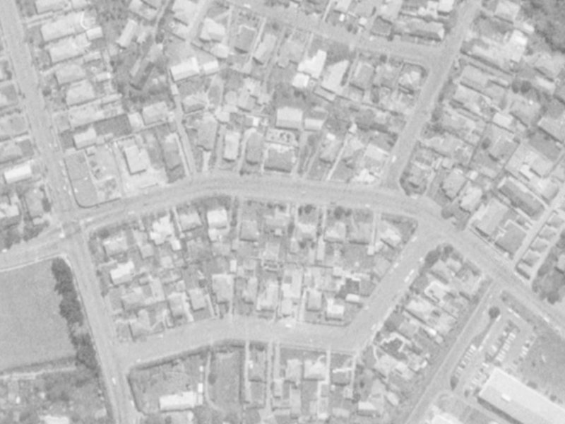 89 Creyke Road from the air, 1975-1979