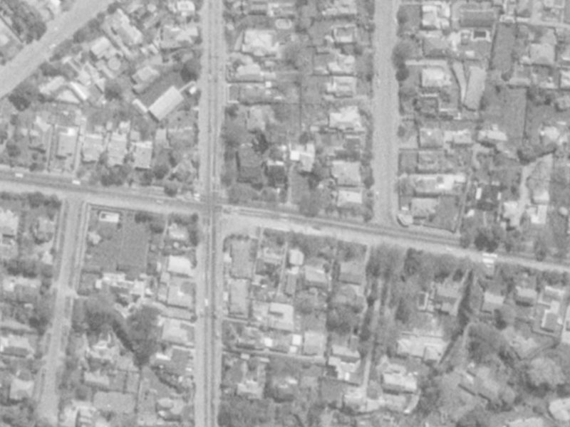 106 Fendalton Road from the air, 1975-1979