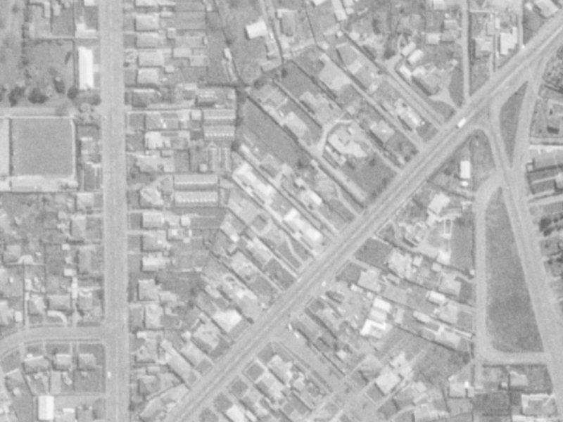 33 Wainoni Road from the air, 1975-1979