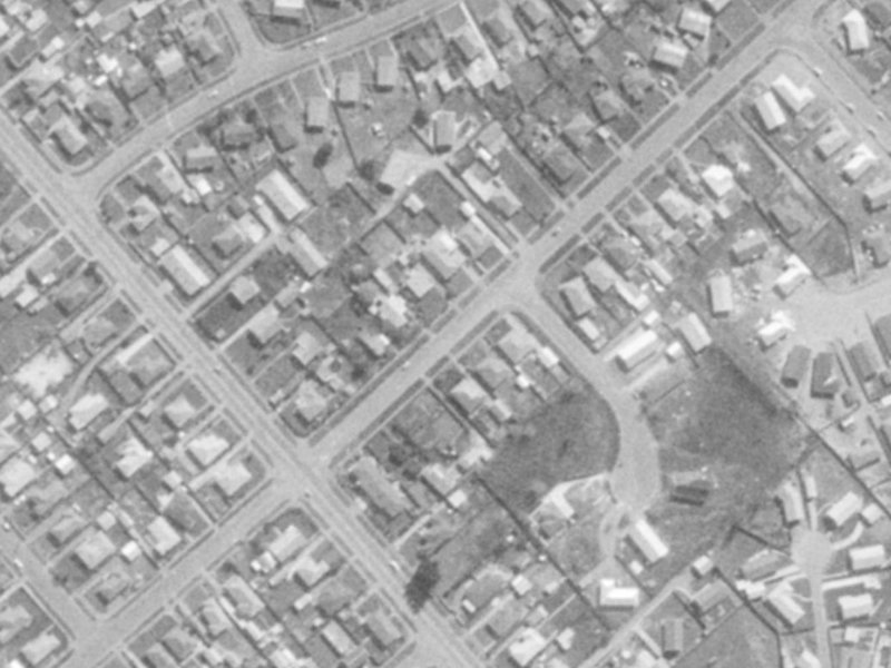 66 Rowses Road from the air, 1975-1979