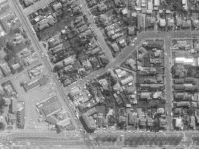 22-10 Derby Street from the air, 1975-1979