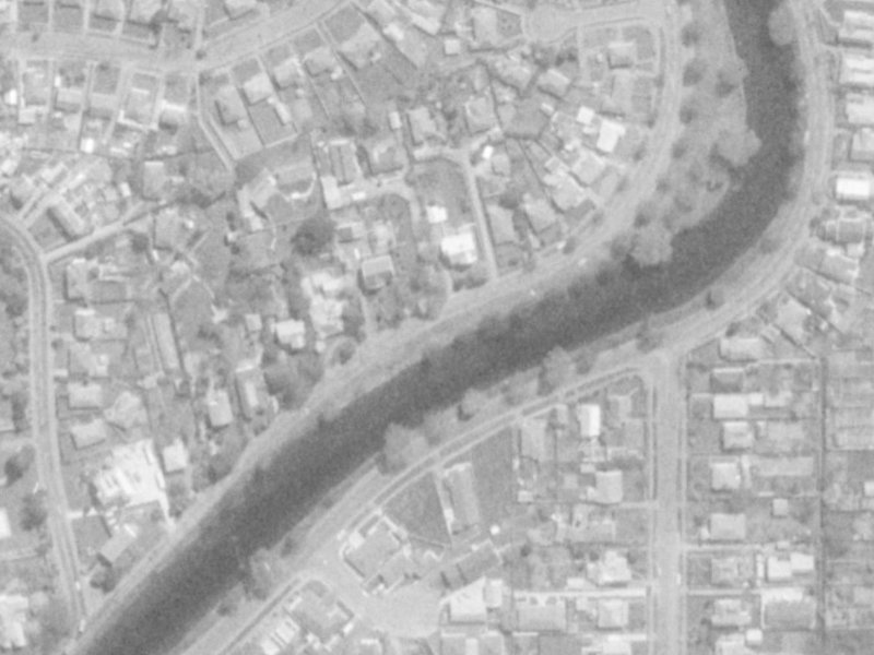 280 River Road from the air, 1975-1979