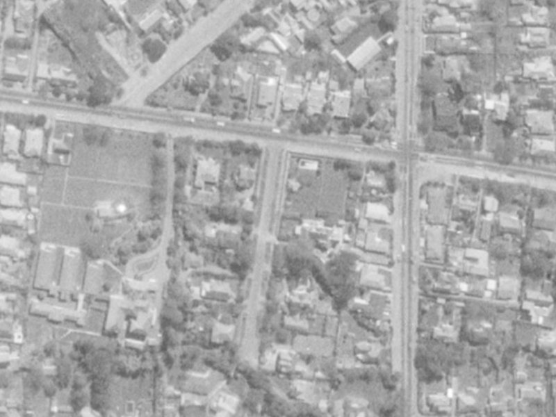 Heathfield Avenue from the air, 1975-1979