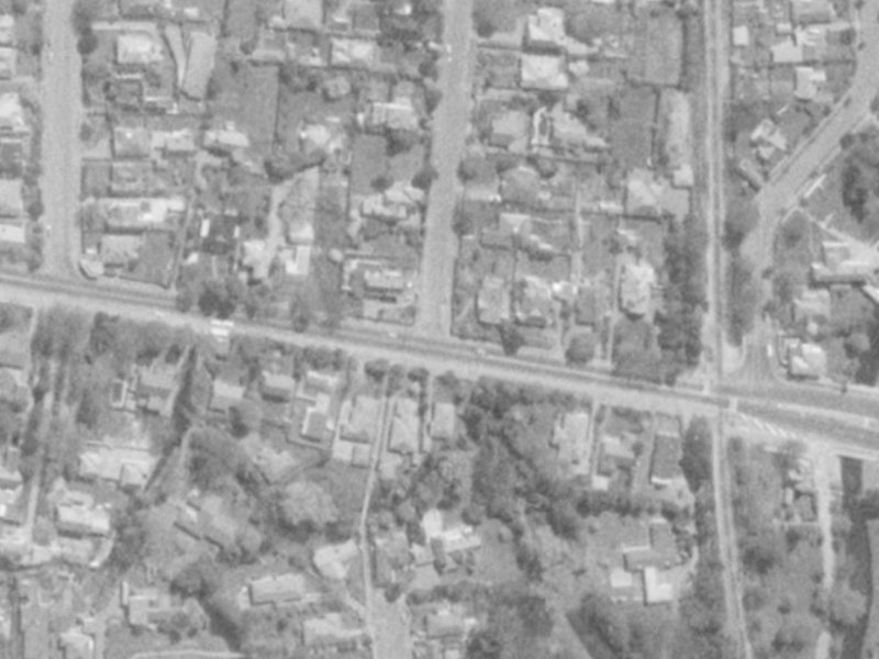 Jacksons Road from the air, 1975-1979