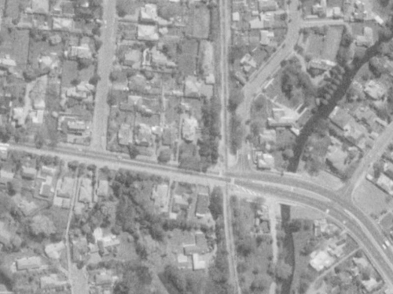 76A Fendalton Road from the air, 1975-1979